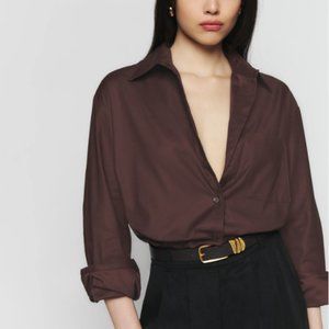 REFORMATION Oversized button down (S/NWT)